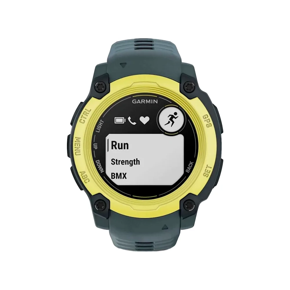 Умные часы Garmin Instinct E, 40mm, Electric Lime with Twilight Band (010-02932-01)