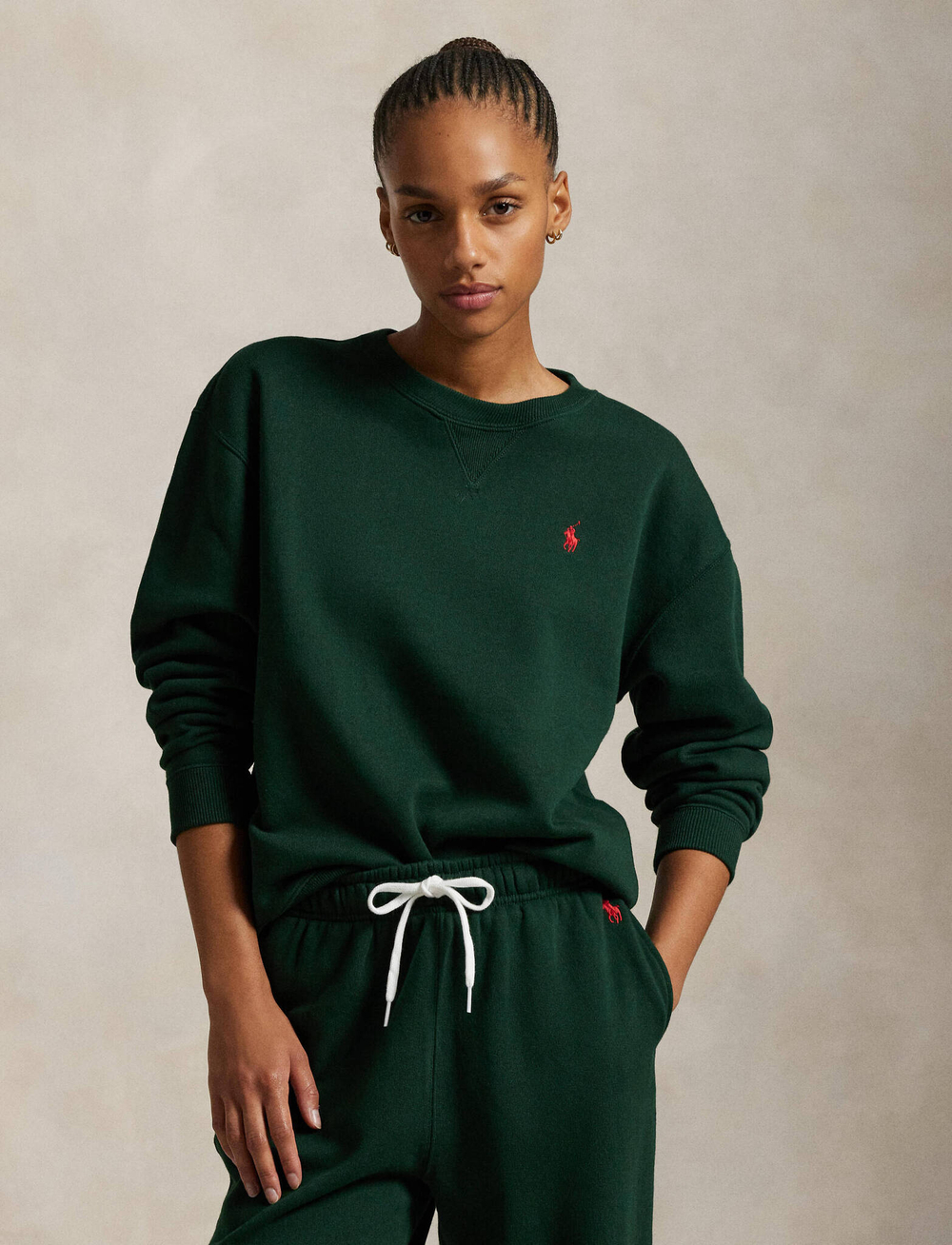 Худи POLO RALPH LAUREN - темно-зеленый(211943006)