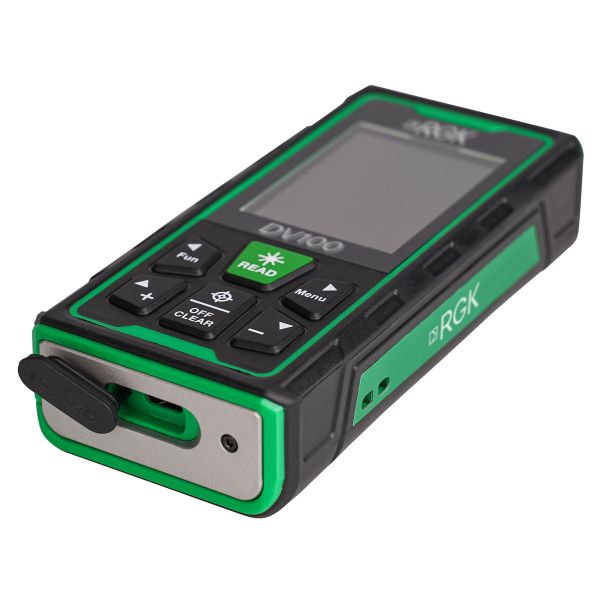 Лазерный дальномер с видоискателем RGK DV100 - зеленый луч, RGK