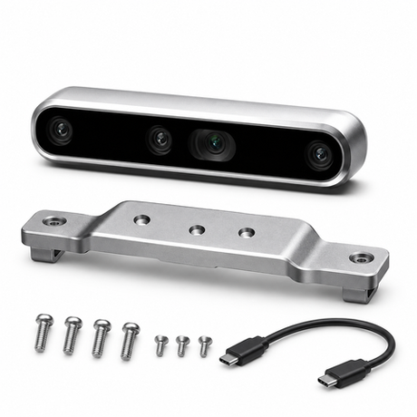 Стереокамера Intel RealSense D455 с монтажным комплектом (для Unitree G1)