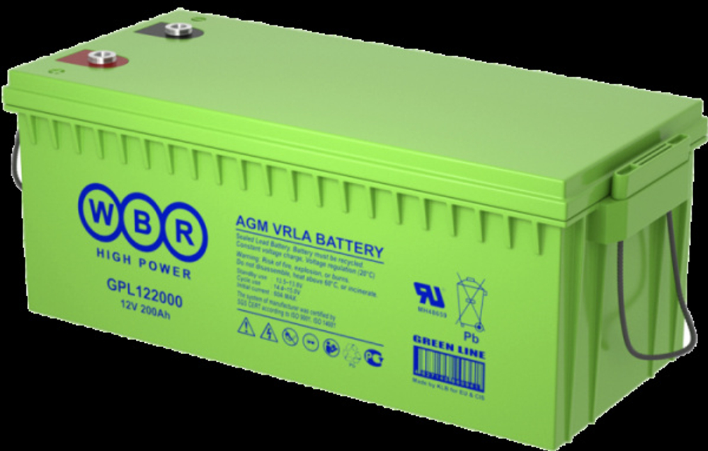 Аккумулятор WBR GPL122000