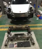Выхлопная система с заслонками для Porsche 991.2 3.0T