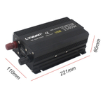Инвертор 12V-220V 1500W черный  Евро-розетка Lvyuan