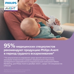 Бутылочка Philips Avent Natural 1+мес 260мл SCY903/01