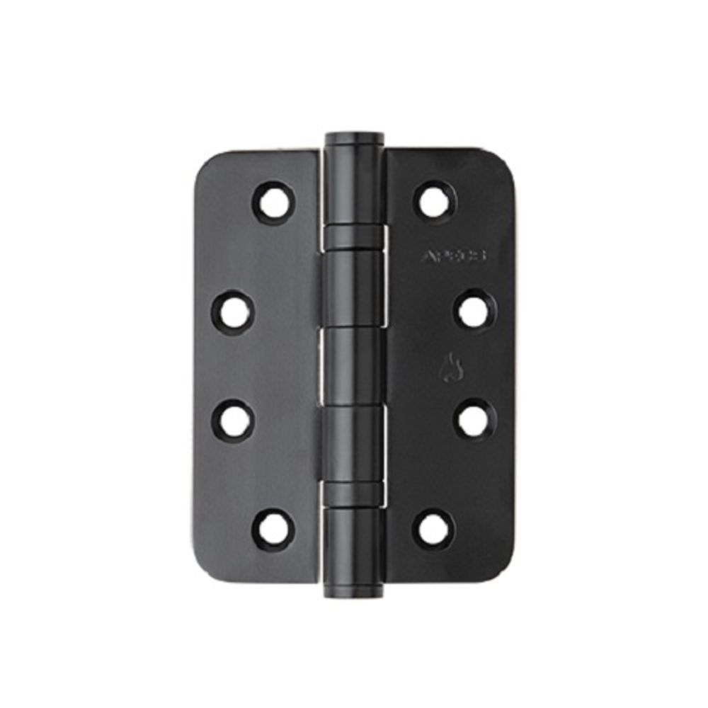 Петля дверная APECS 102*76-B2-INOX (R10) BLM черный (1шт)