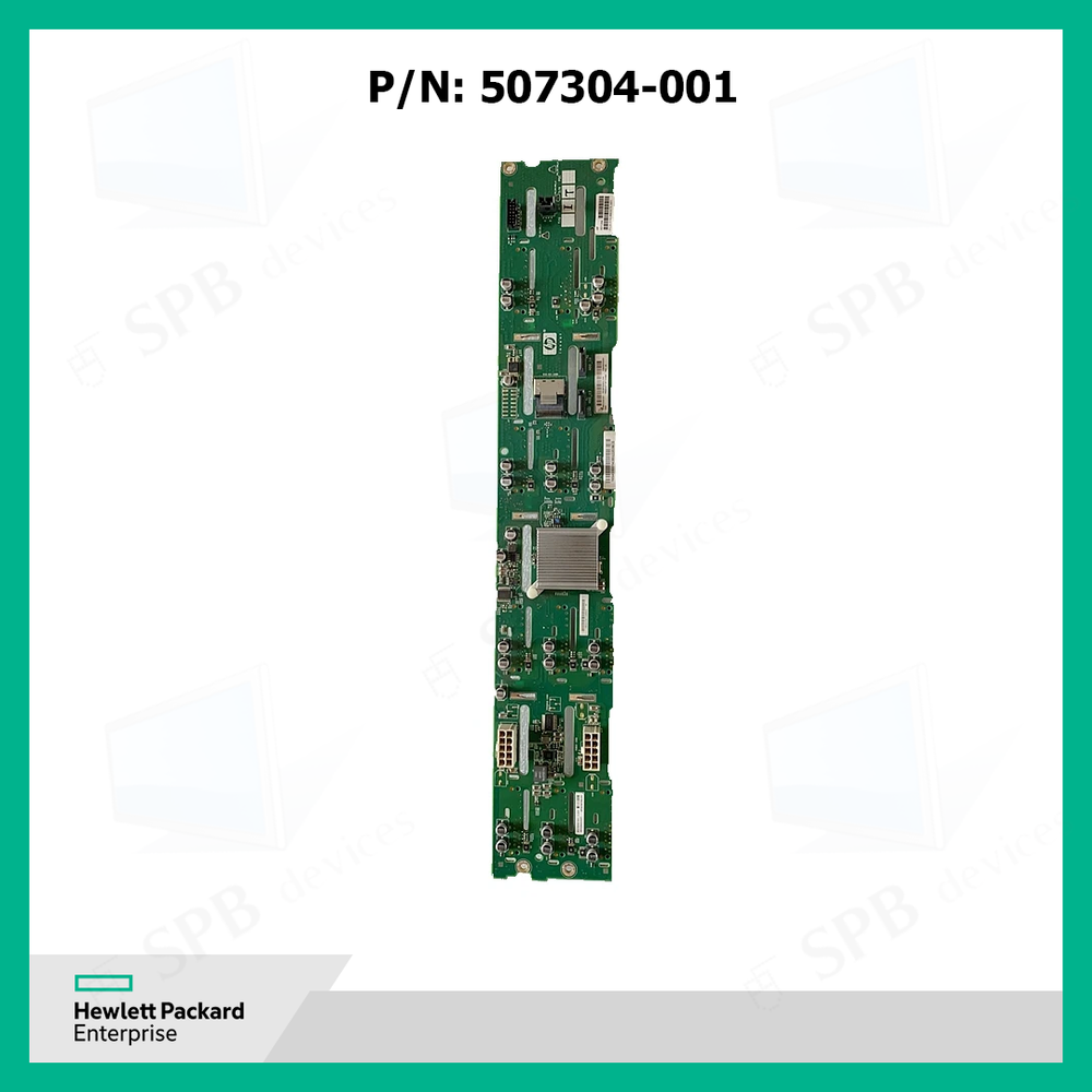 Плата бэкплейна HP PROLIANT 12 BAY SAS/SATA 3.5 BACKPLANE BOARD FOR DL180 G6 507304-001, 490375-001