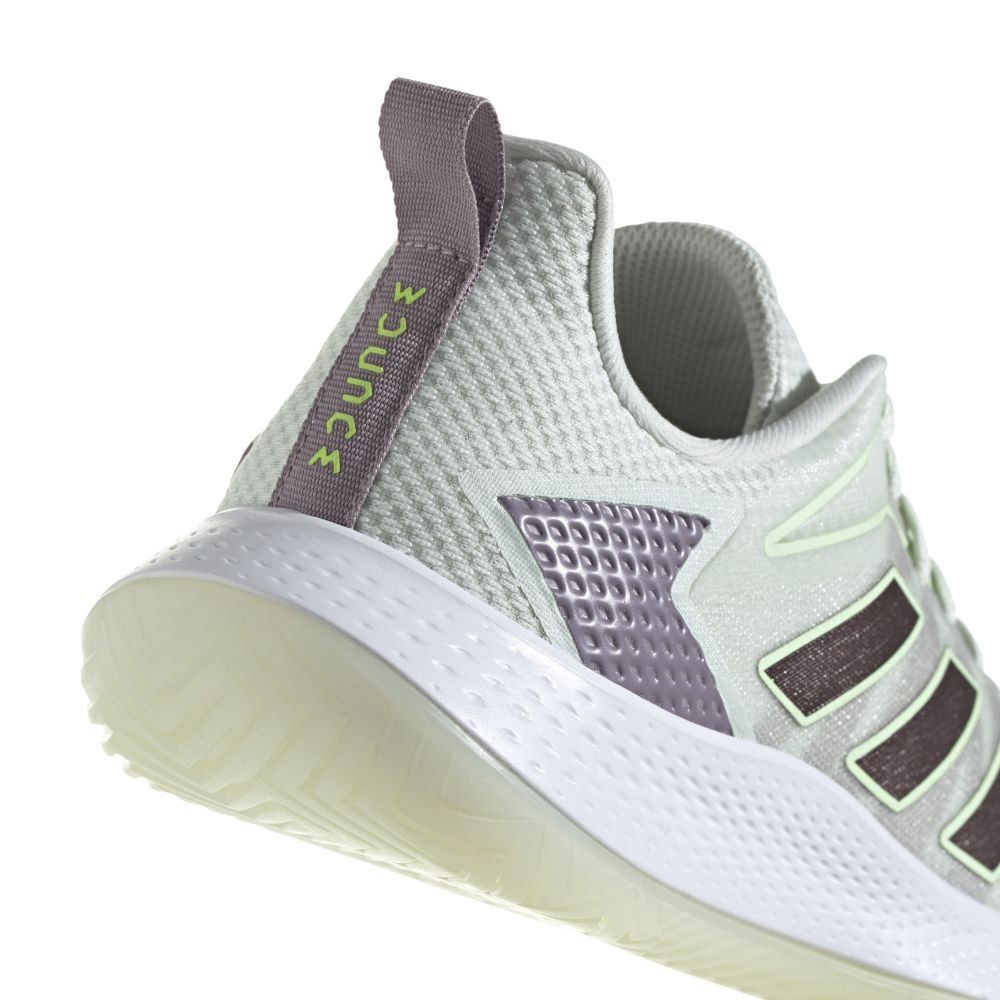 Женские Кроссовки теннисные Adidas Defiant Speed W - crystal jade/aurora met/lucid lemon