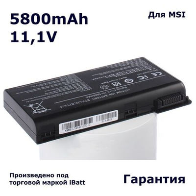 Аккумулятор iBatt 5800mAh, для CX500 CX620 CX600 CR500 CX623 A6200 CR630 CX700 MS-1682 CR643 A6205 MS-1681 CR600 CR620 CR610 MS-1683 CX500DX CR700 CX620MX GE700 A7200 CX705 CX720 CR643-013X CX605