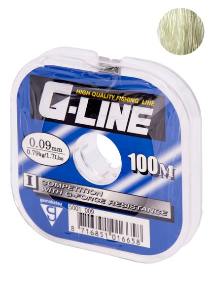 Леска монофильная Gamakatsu G-Line COMPETITION 100/009