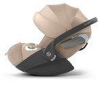 Коляска 3 в 1 Cybex Priam IV Rosegold complete и автокресло Cloud T i-Size Cozy Beige Plus Off White