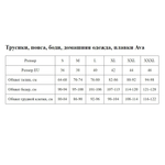 Трусы-слипы средней посадки с кружевной вставкой (Размер: XXL) (Цвет: серый)