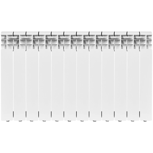 ROMMER Profi BM 500 (BI500-80-80-150) 12 секции радиатор биметаллический (RAL9016)