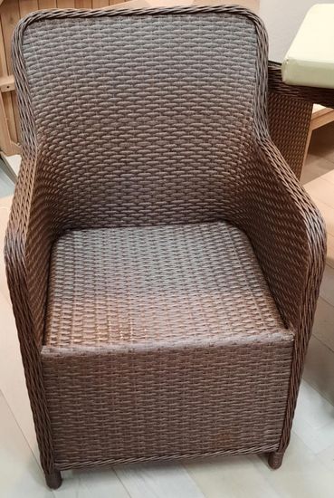 Комплект обеденной плетеной мебели Barcelona