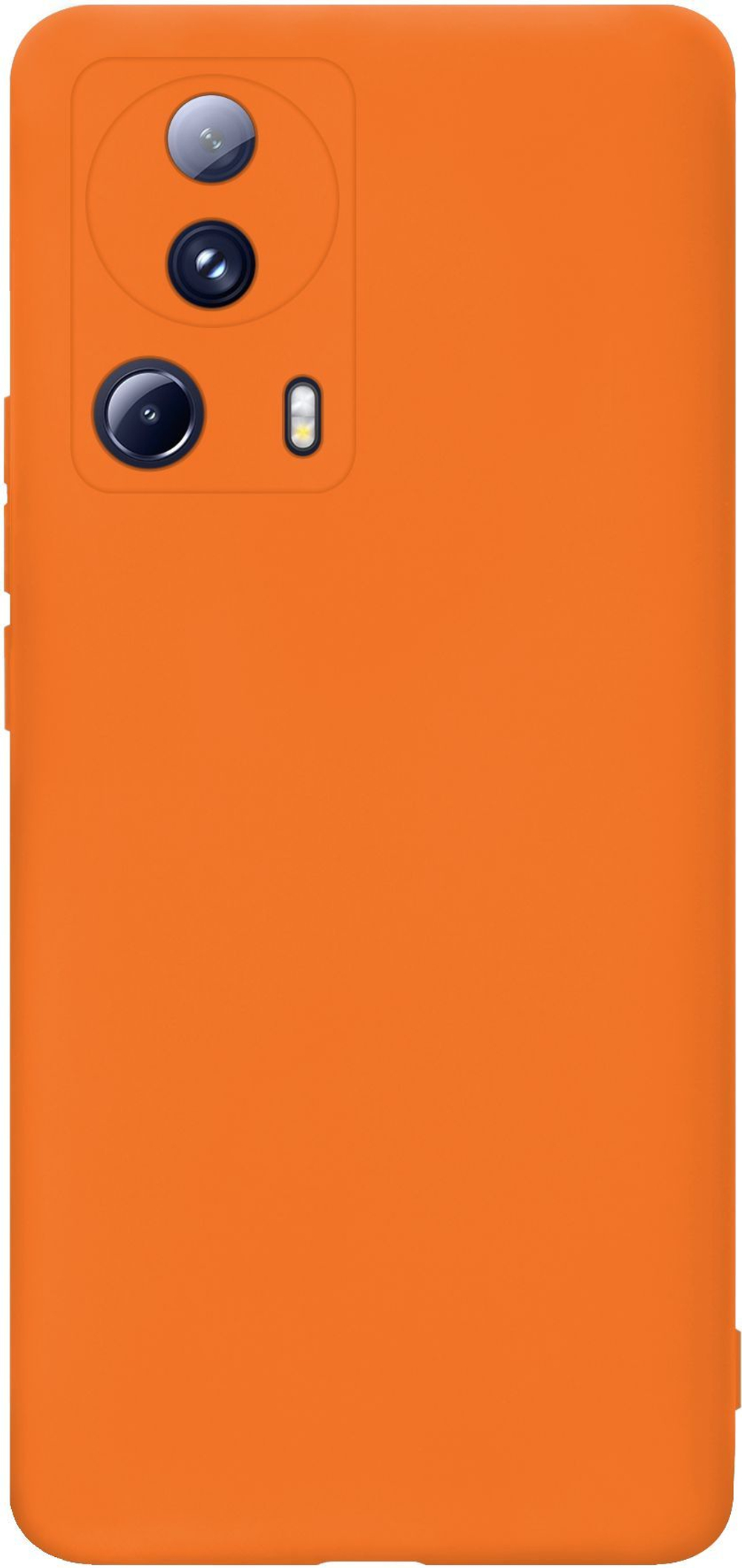 Мягкий Soft Touch чехол из силикона для XIAOMI 13 LITE с бархатной подкладкой