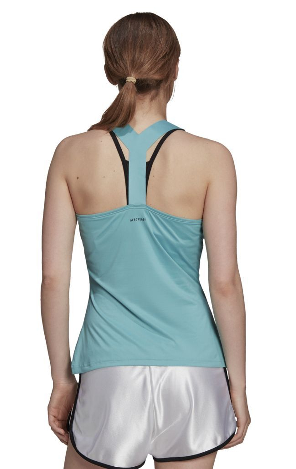 Женский топ теннисный Adidas Y-Tank W - Мятный