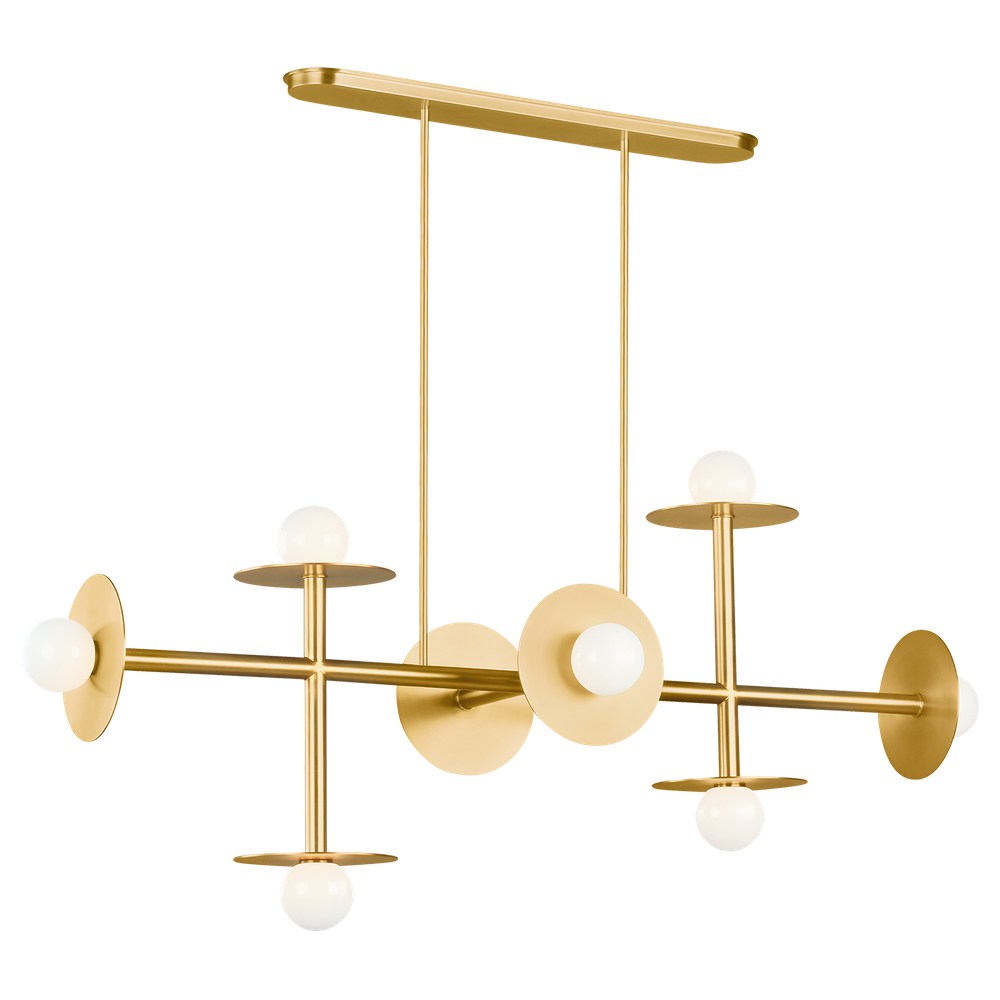 Люстра Visual Comfort Nodes Large Linear Chandelier