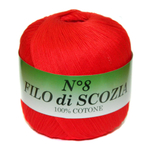 Пряжа Filo Di Scozia №8 50г, 340м, 100%мерсеризованный хлопок (цена за 1 шт)