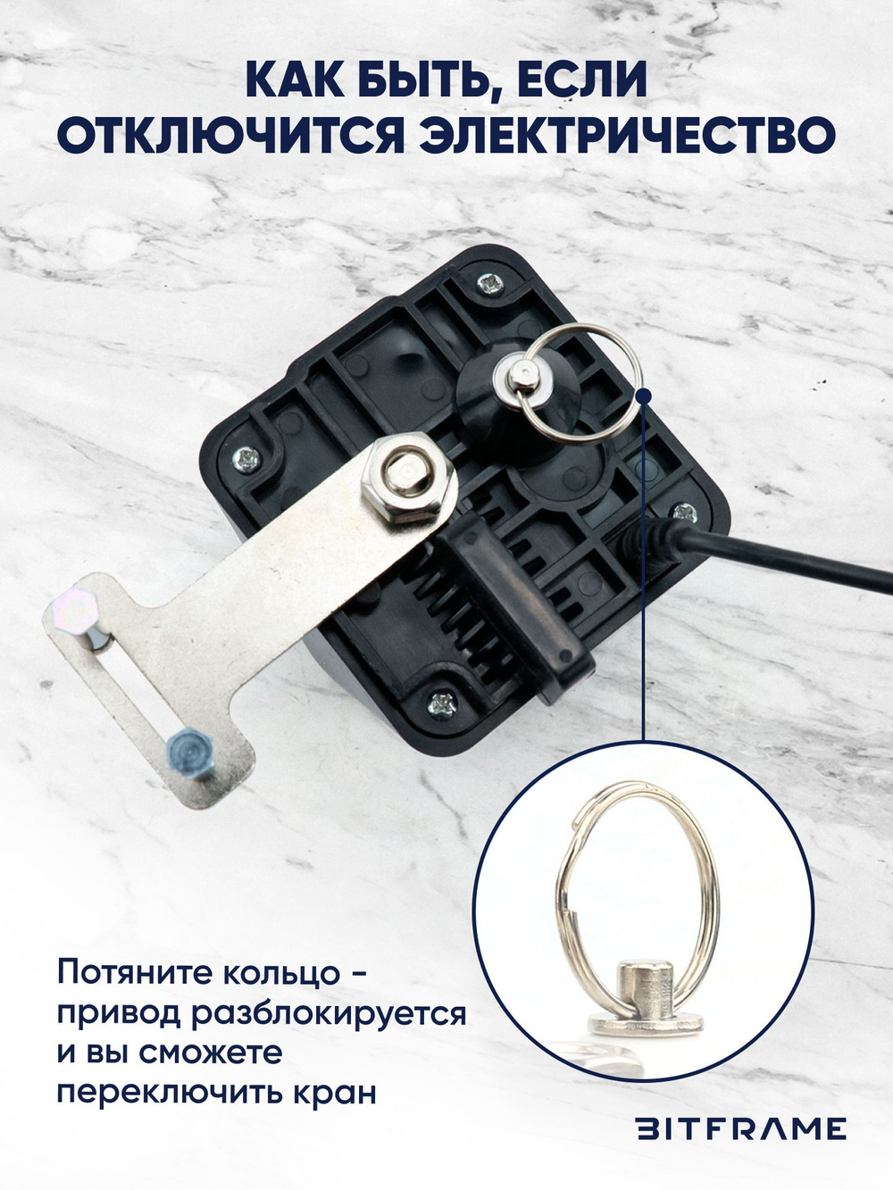Умный привод шарового крана Zigbee 3.0, TUYA Smart, защита от протечек воды IP65, электропривод