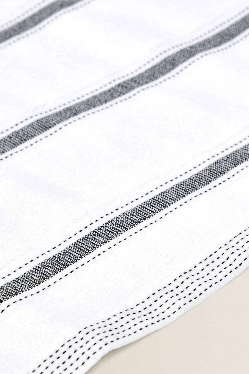 ZARA HOME ХЛОПЧАТОБУМАЖНОЕ ПОЛОТЕНЦЕ, СЕРЫЙ