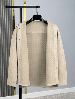 Кожаная рубашка Ermenegildo Zegna