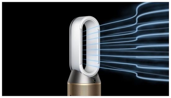 Очиститель и увлажнитель воздуха Dyson РН04, серебристый/золотистый