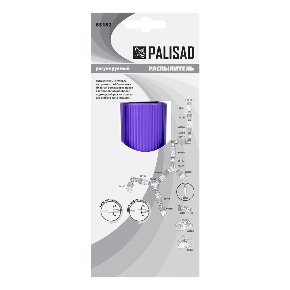 Распылитель регулируемый Palisad, 65182