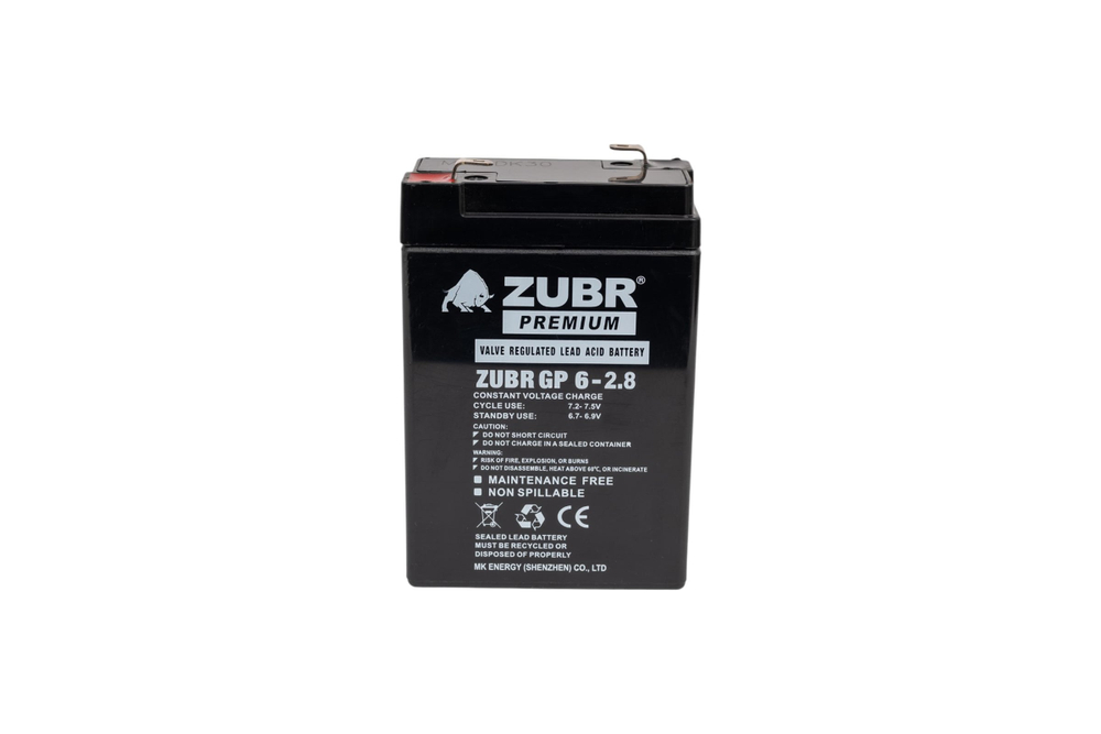 ZUBR GP6-2.8 6V2.8Ah, NPP