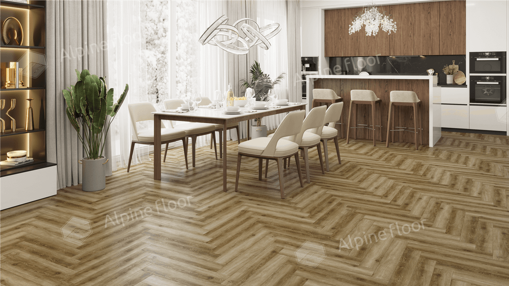 Ламинат Alpine Floor Herringbone 12 Pro 12 мм Марсель 1.1017 м2