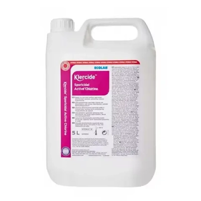 Дезинфицирующее средство Klercide Sporicidal Active Chlorine 5 л 4 шт