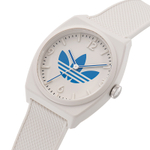 Adidas Originals PROJECT Wrist Watch Quartz Movement Resin Strap 38mm White Dial Unisex