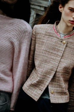 ZARA СВИТЕР С ОБЪЕМНЫМИ РУКАВАМИ, ЦВЕТ РОЗОВОГО ДЕРЕВА