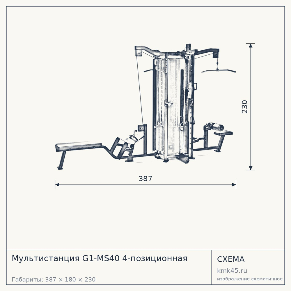Мультистанция G1-MS40 4-позиционная — от 884 000 ₽