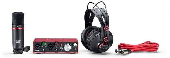 FOCUSRITE Scarlett Studio 2nd Gen студийный комплект