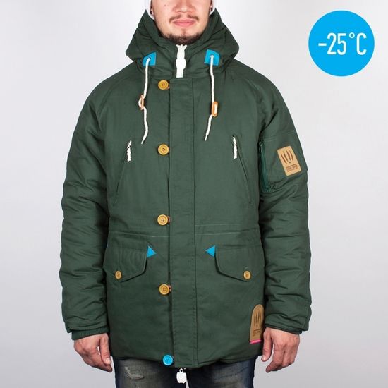 Куртка TRUESPIN Alaska FW14 Hunter Green/Leopard