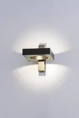 Уличный настенный светильник Rilon PL-642B BLACK, 5 Вт, чёрный