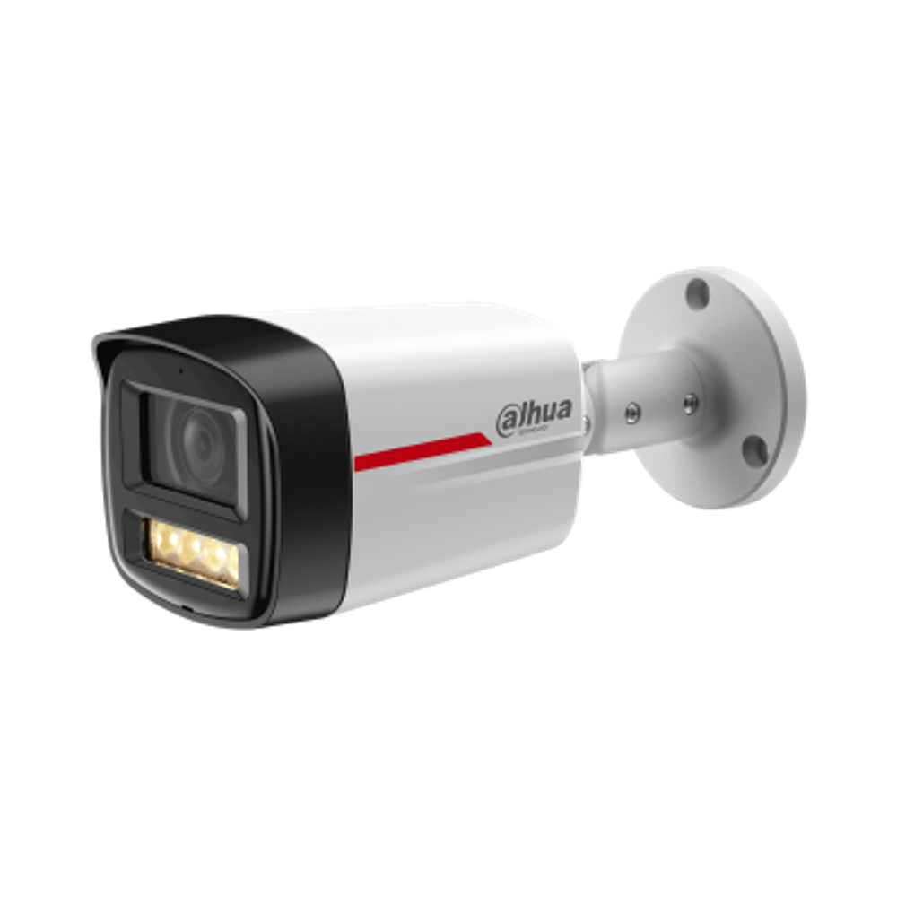 Уличная IP-камера видеонаблюдения Wizcolor с ИИ 2Мп Dahua DH-IPC-HFW2249TLP-S-LED-0360B-PRO