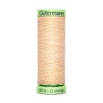 Нитки отделочные Gutermann Top Stitch 30 (30 метров), 5 кат. | 005 кремовый