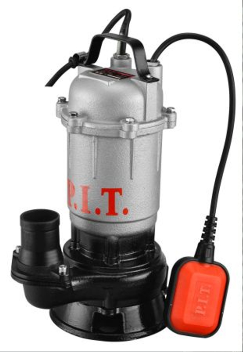 Насос фекальный PSW1100-W2 (1100Вт, с ножом, напор 20м, произ-ть 250л/мин, чугун, поплав. выкл.)