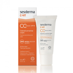 C-VIT CC Cream SPF 15 – Крем корректирующий тон кожи СЗФ 15 с витамином С, 30 мл