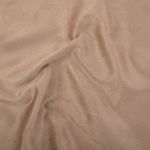 Замша искусственная Woven Suede 175 г/м², 147±2 см / 5 метров, 17-1038 cappucino (т. бежевый), Peppy Woven Suede