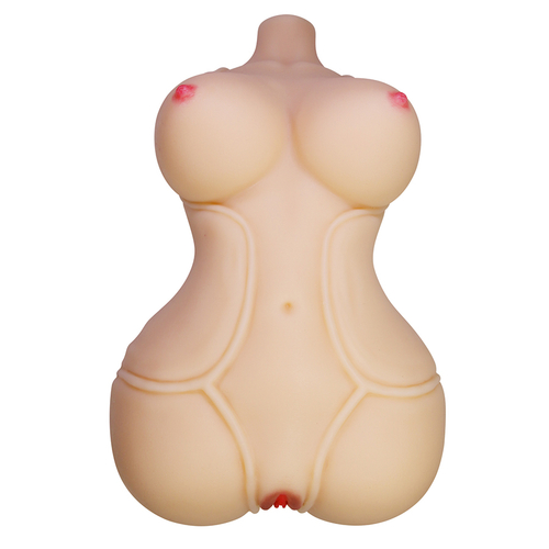 Мастурбатор-торс 37x22x18,5см (вагина и анус) Леди в корсете Crazy Bull Diana Vagina & Anal Masturbator BM-009266N