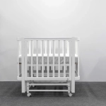 Кроватка детская Antemi Terra Light NEW с маятником НИК 17б белый