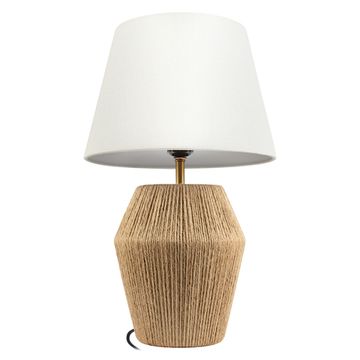 Настольная лампа 1*E27 10517T коричневый Jute LOFT IT