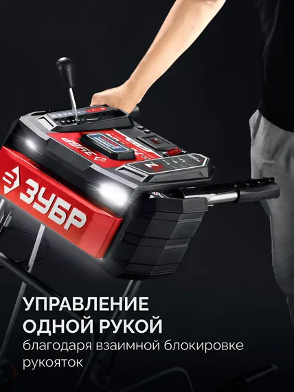 Бензиновый снегоуборщик ЗУБР СМБ-7-72