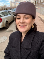 Пилотка "Тюльпан" лаванда