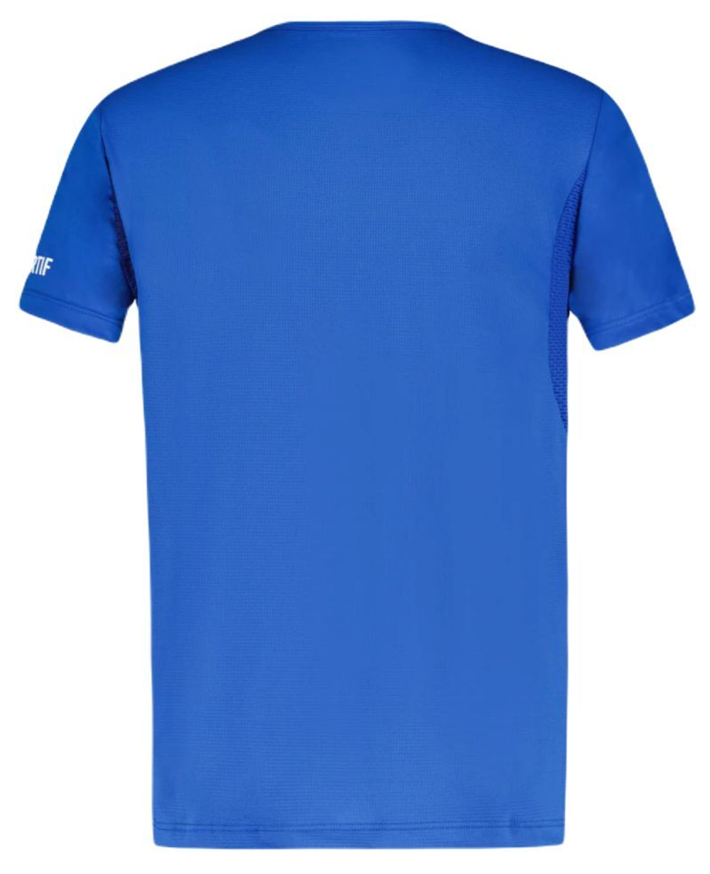 Детская теннисная футболка Le Coq Sportif Kids Tennis Pro T-Shirt Short Sleeve N°1 - blue