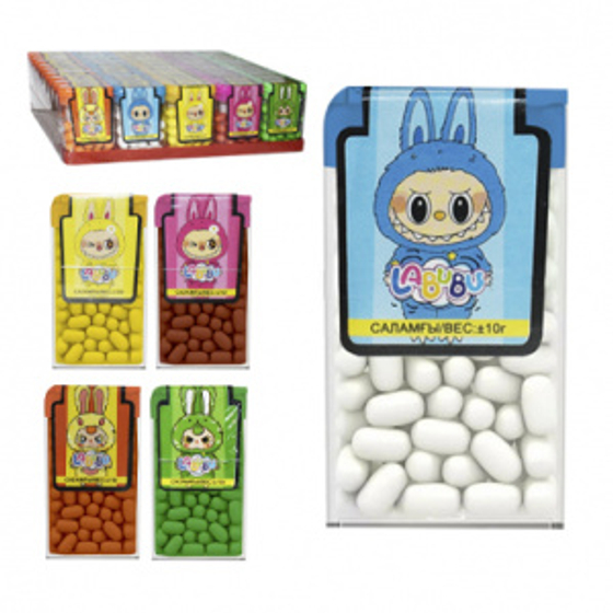 Драже ЛАБУБУ LABUBBLE 10гг*50шт (20бл)