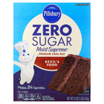 Pillsbury, Moist Supreme®, смесь для приготовления тортов премиального качества, без сахара, 454 г (16 унций)
