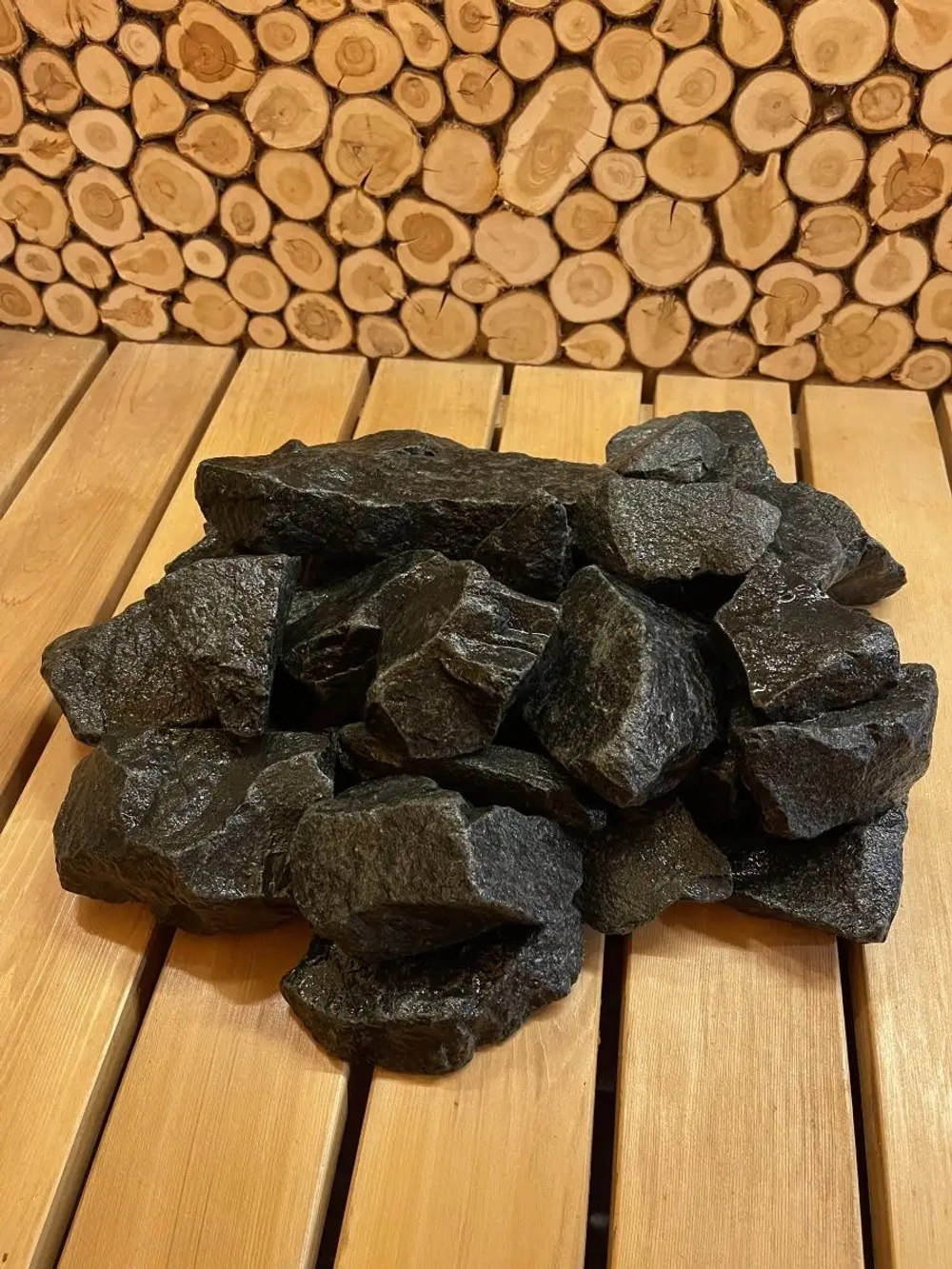 Камни для бани Габбро диабаз