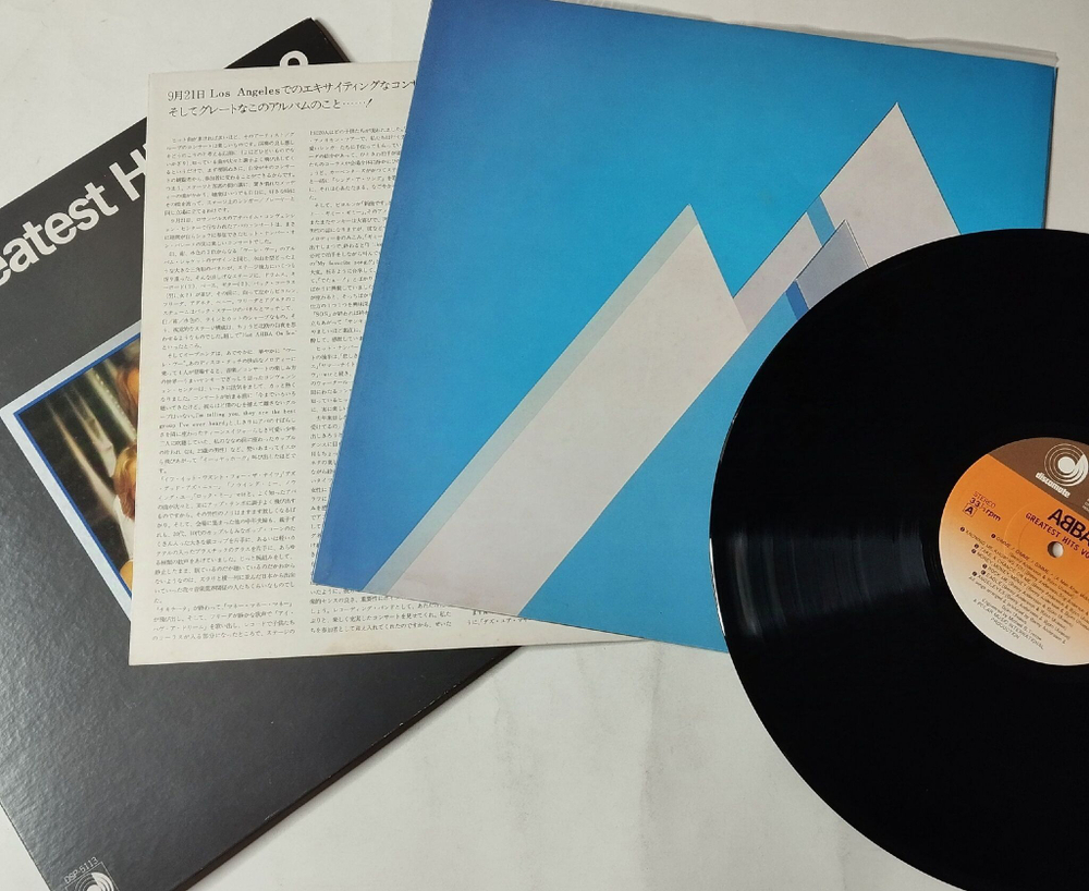 Винтажная виниловая пластинка LP ABBA АББА Greatest Hits Vol. 2 (Japan 1979) (No Obi) Take A Chance On Me
